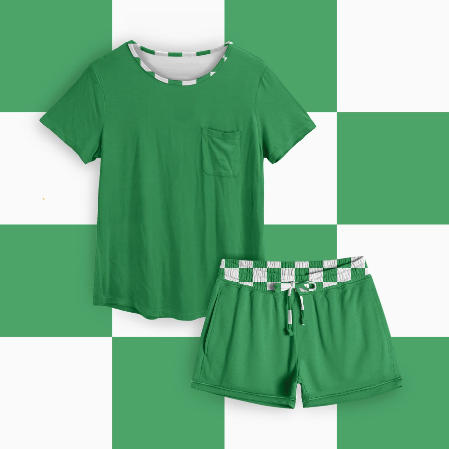 Preorder| Reverse Checks Cozy Set