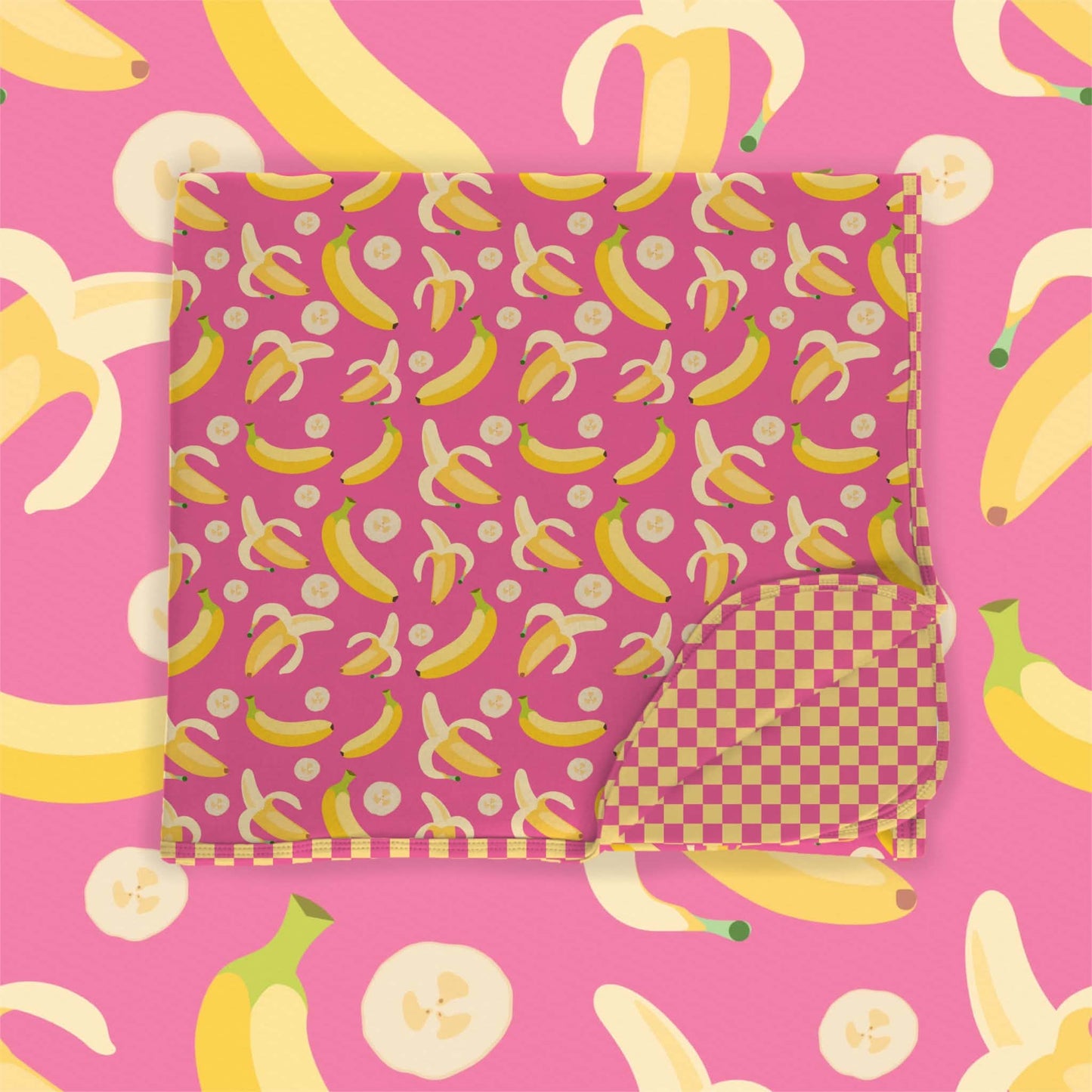 Preorder|Banana Chaos Double Layer Bamboo Blanket