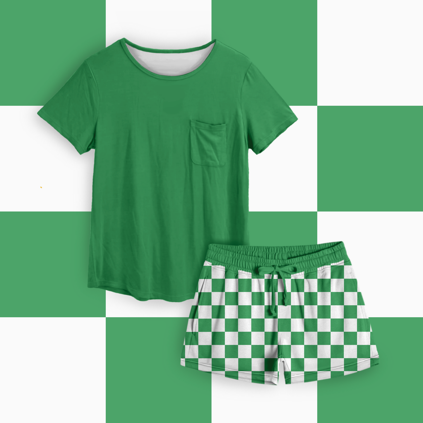 Preorder| Solid Checks Cozy Set