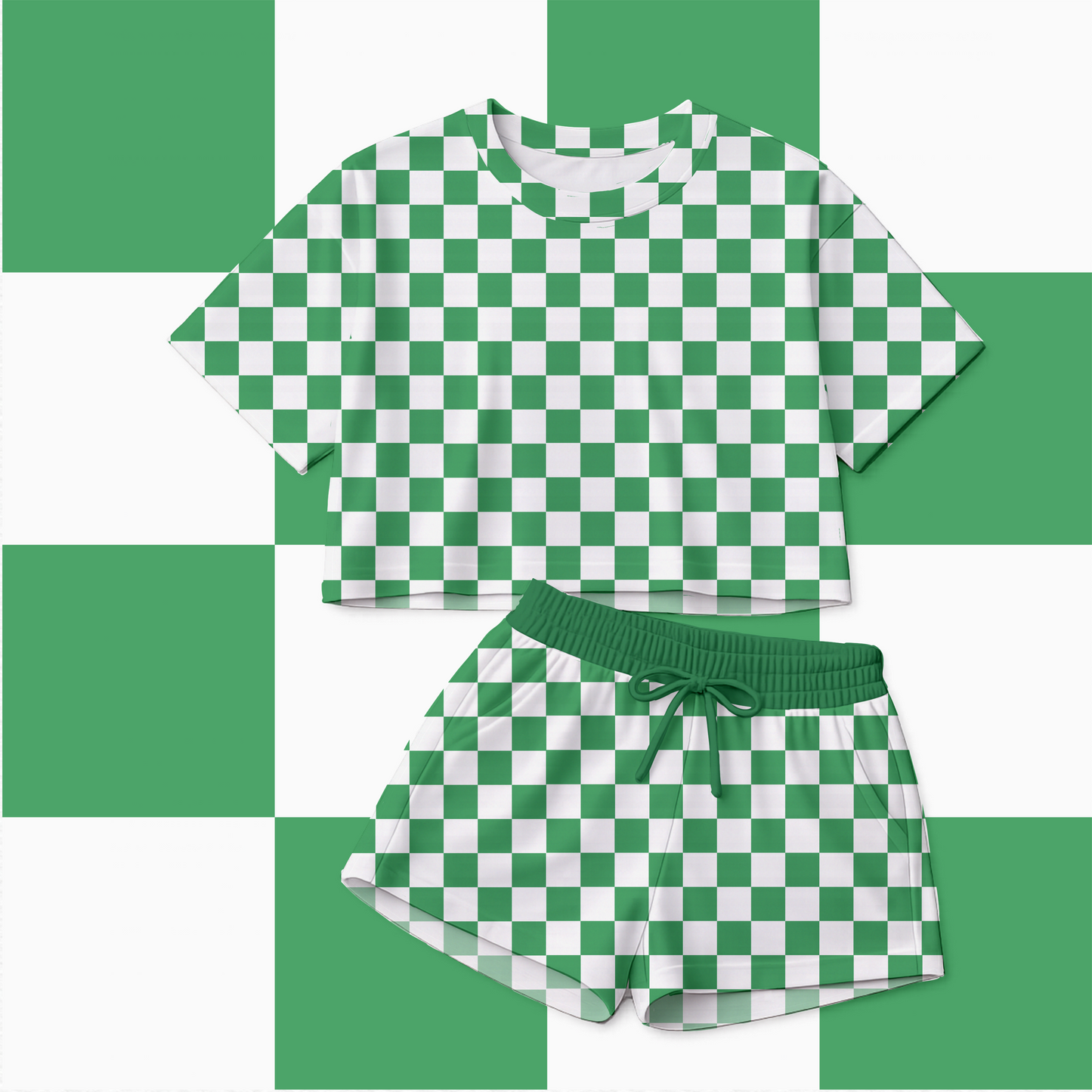 Preorder| Checks Oversized Lounge Set