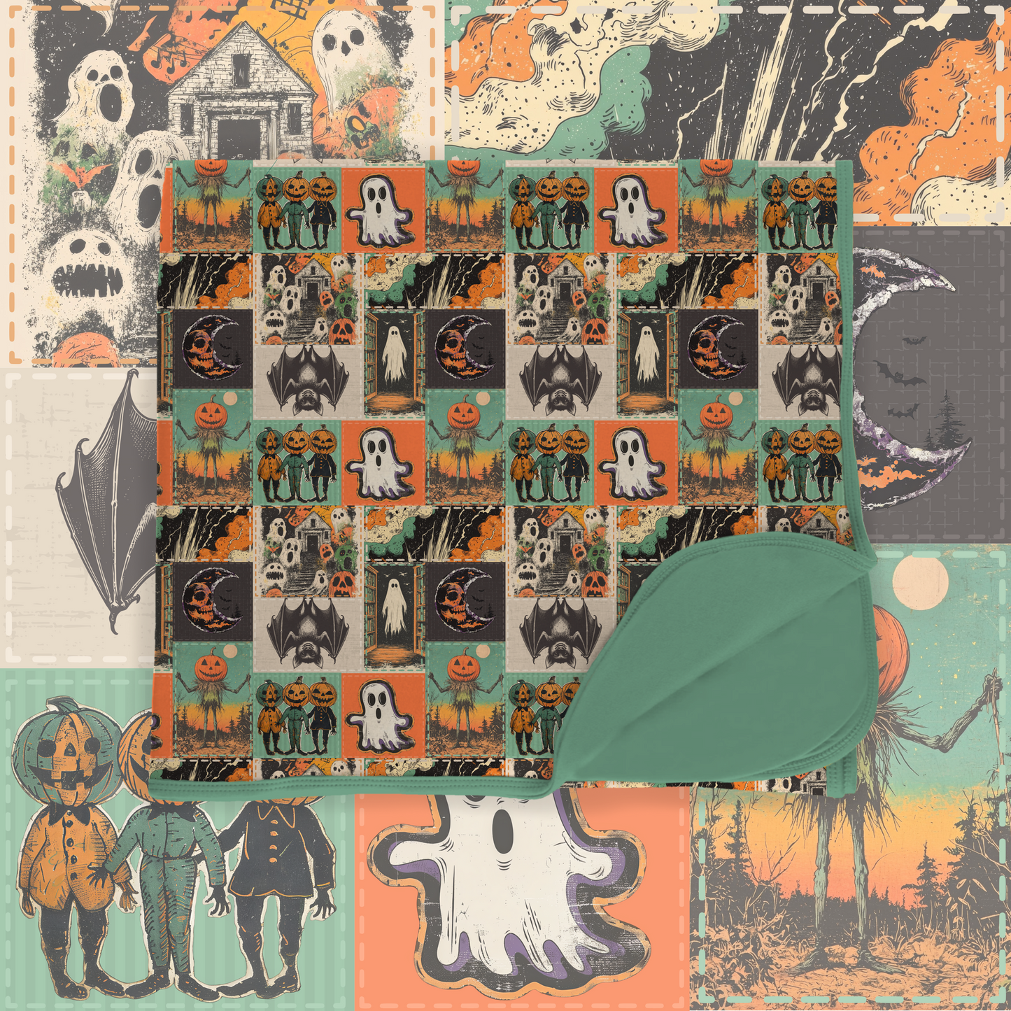 All Hallows Eve: Double Layer Bamboo Blanket