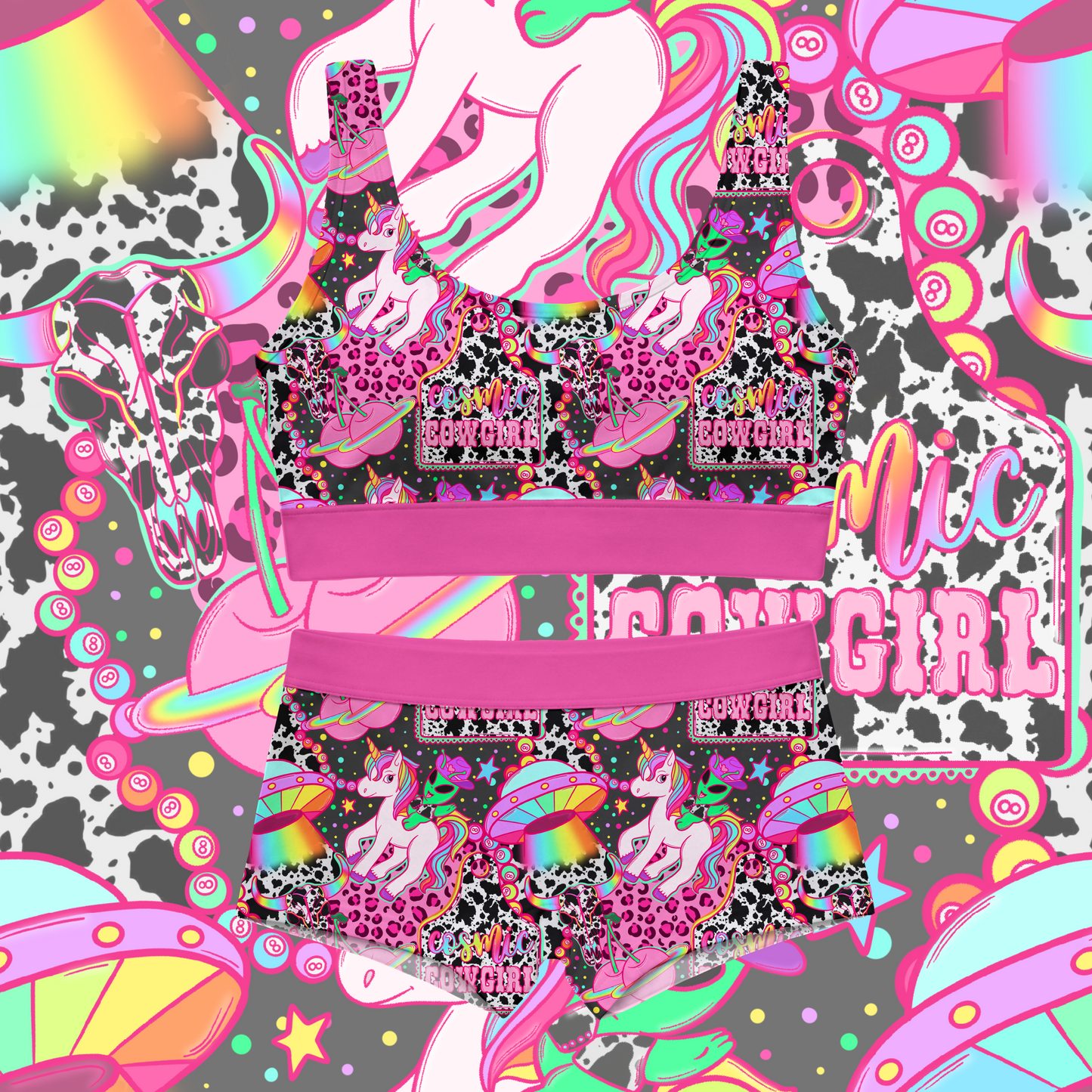 Cosmic Cowboy: Womens Intimate Set