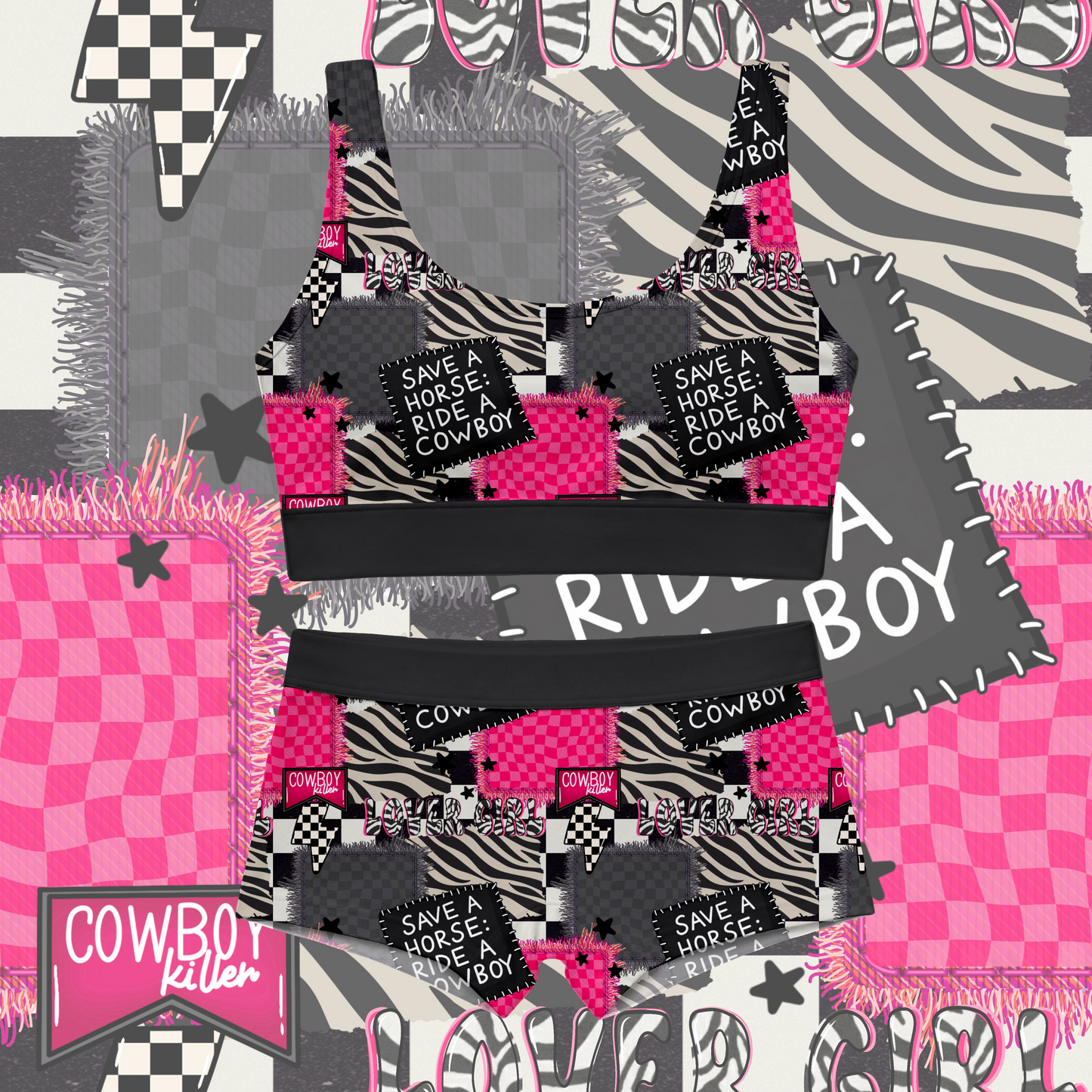 Ride A Cowboy: Womens Intimate Set