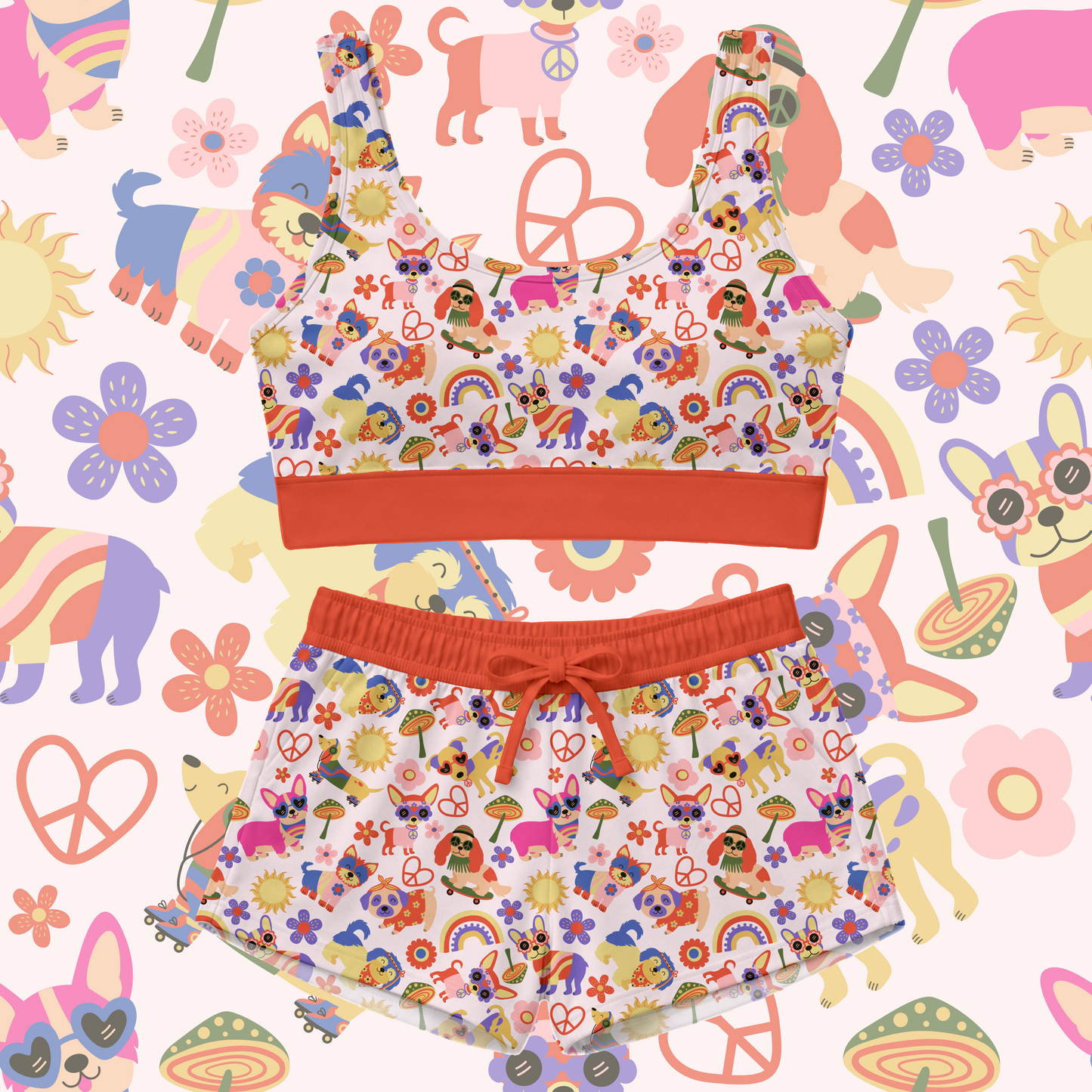 Hippy Dawgs: Bralette Set