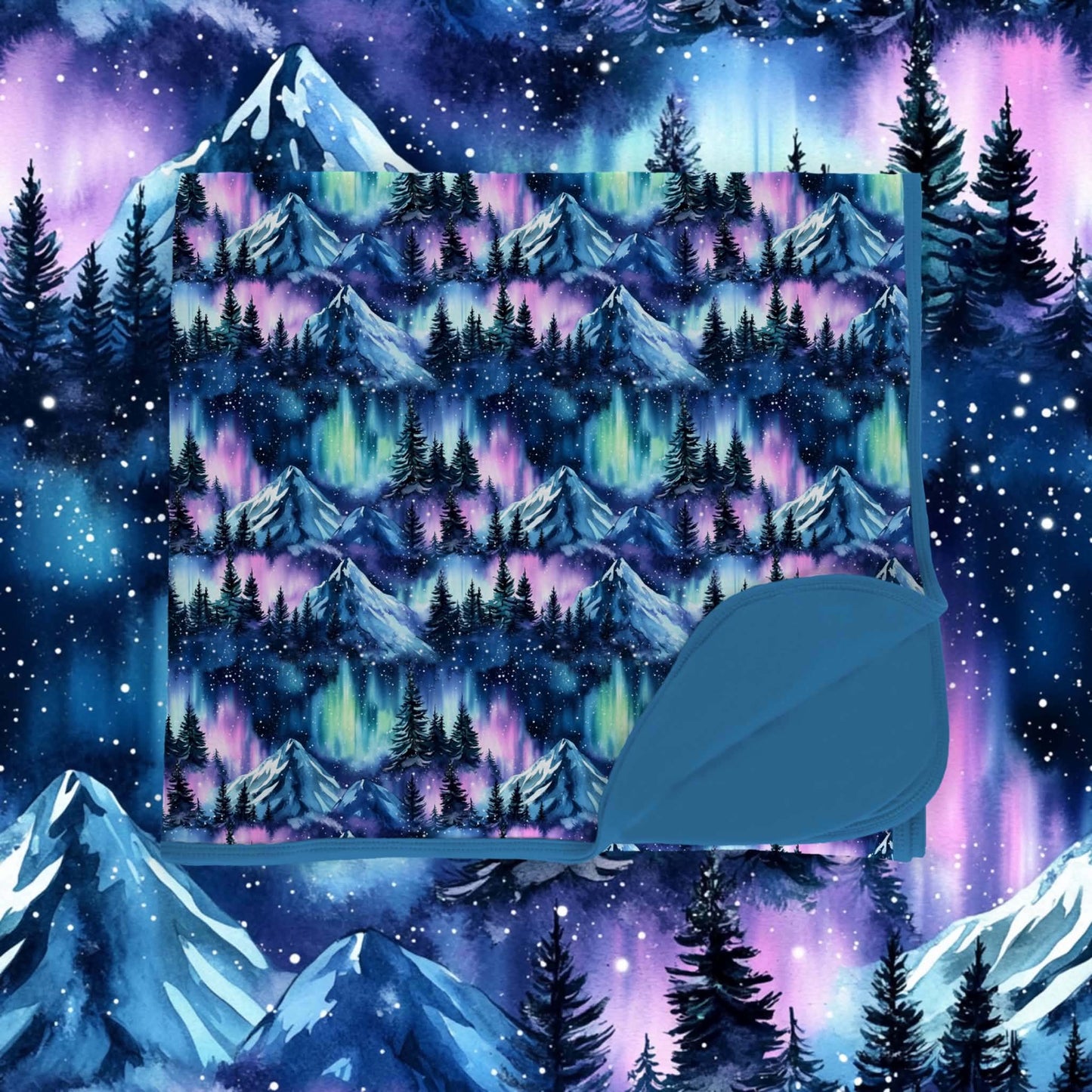 Preorder|Northern Lights Double Layer Bamboo Blanket