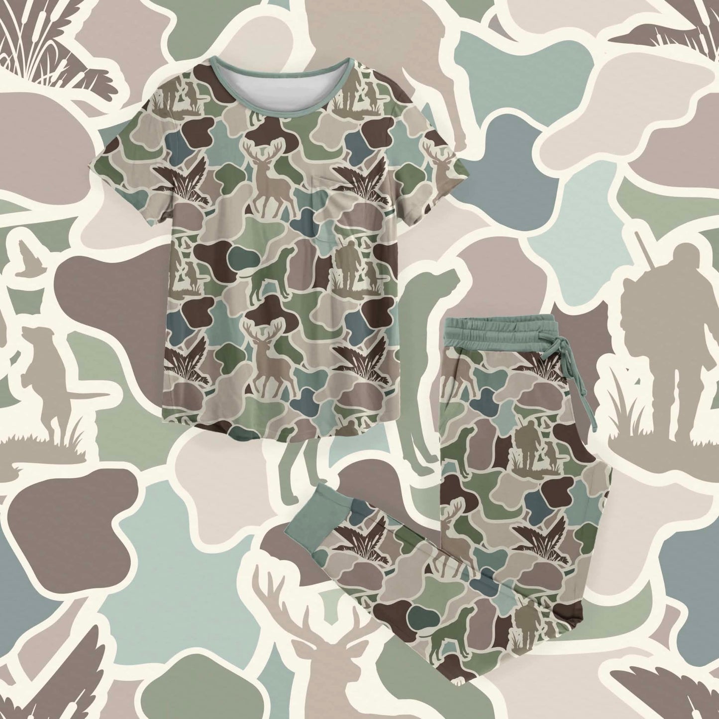 Preorder|Sage Brush Camo Mom Sets