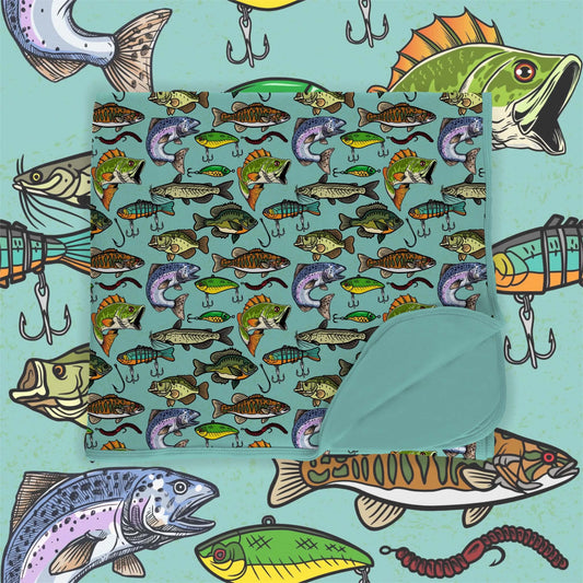 Preorder|Little Fisherman Double Layer Bamboo Blanket