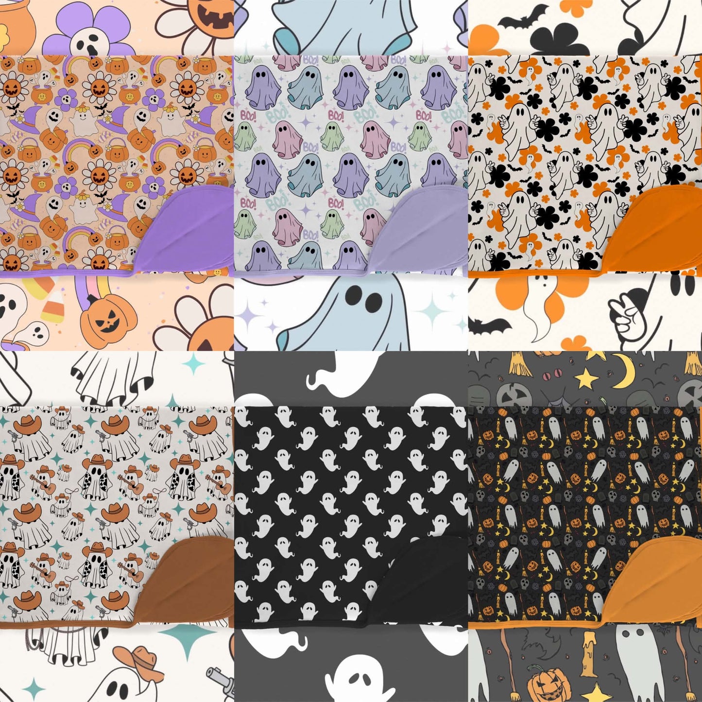 Preorder|Cozy Halloween: Part 2 Double Layer Bamboo Blanket