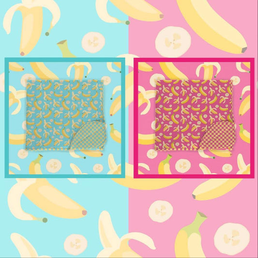 Preorder|Banana Chaos Double Layer Bamboo Blanket