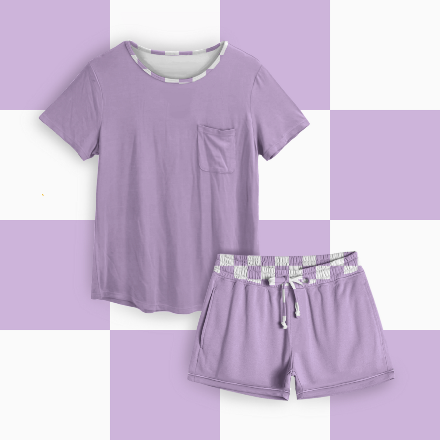Preorder| Reverse Checks Cozy Set
