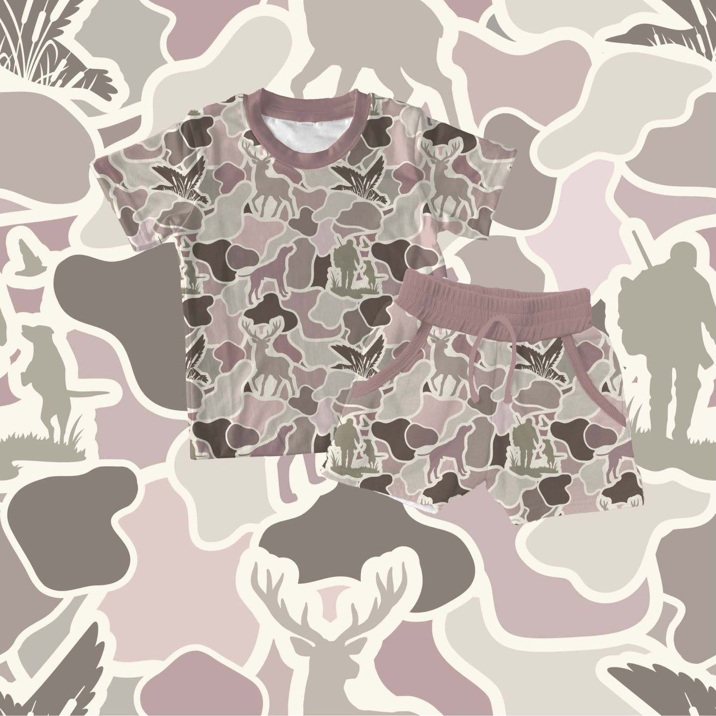 Preorder|Dusty Dawn Daywear Short Set