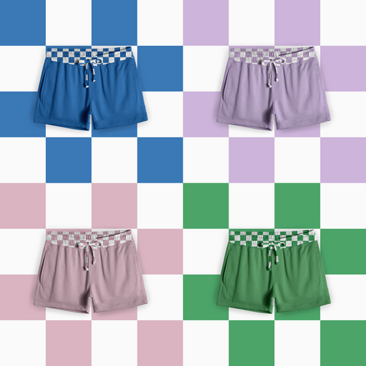 Preorder| Reverse Checks Mom Shorts