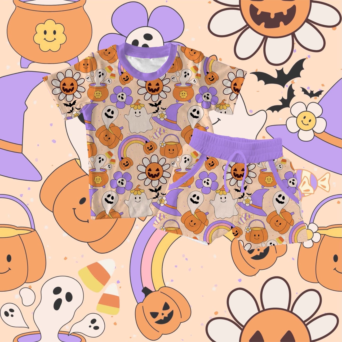 Preorder|Cozy Halloween: Part 2 Daywear Short Set