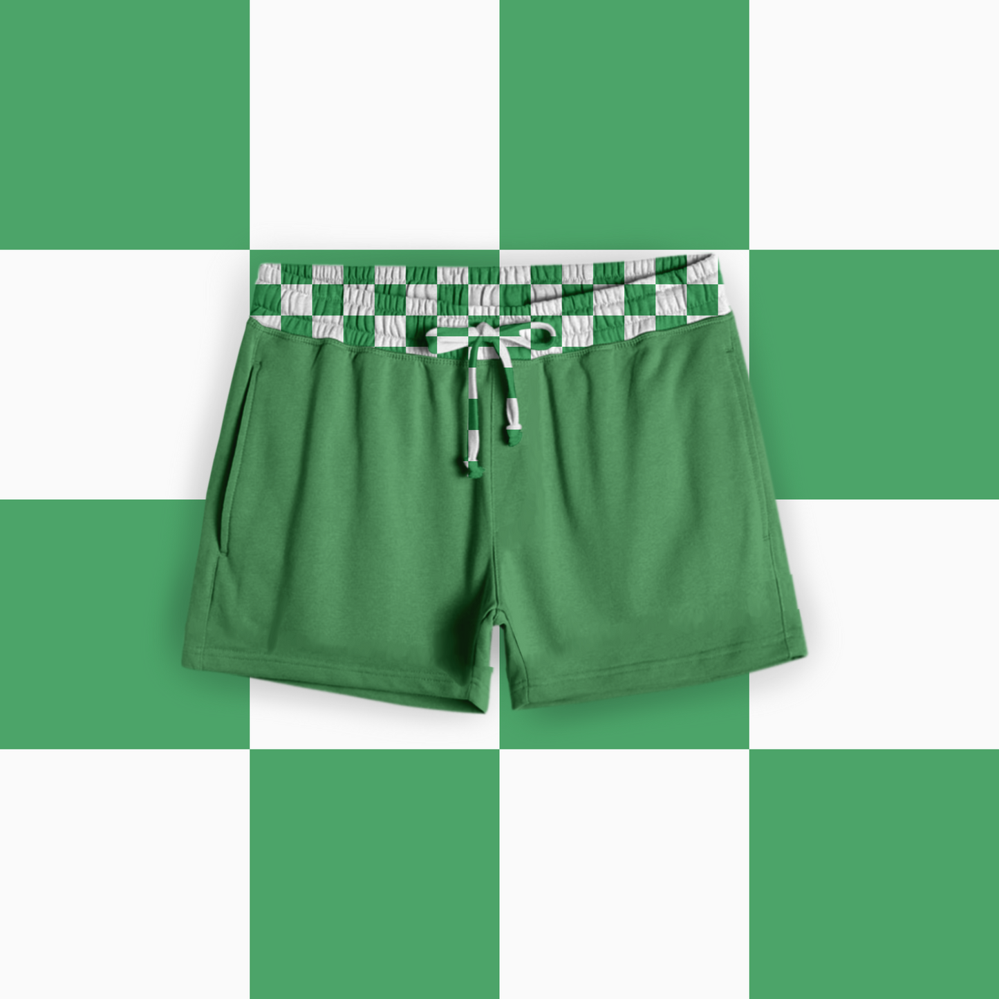 Preorder| Reverse Checks Mom Shorts