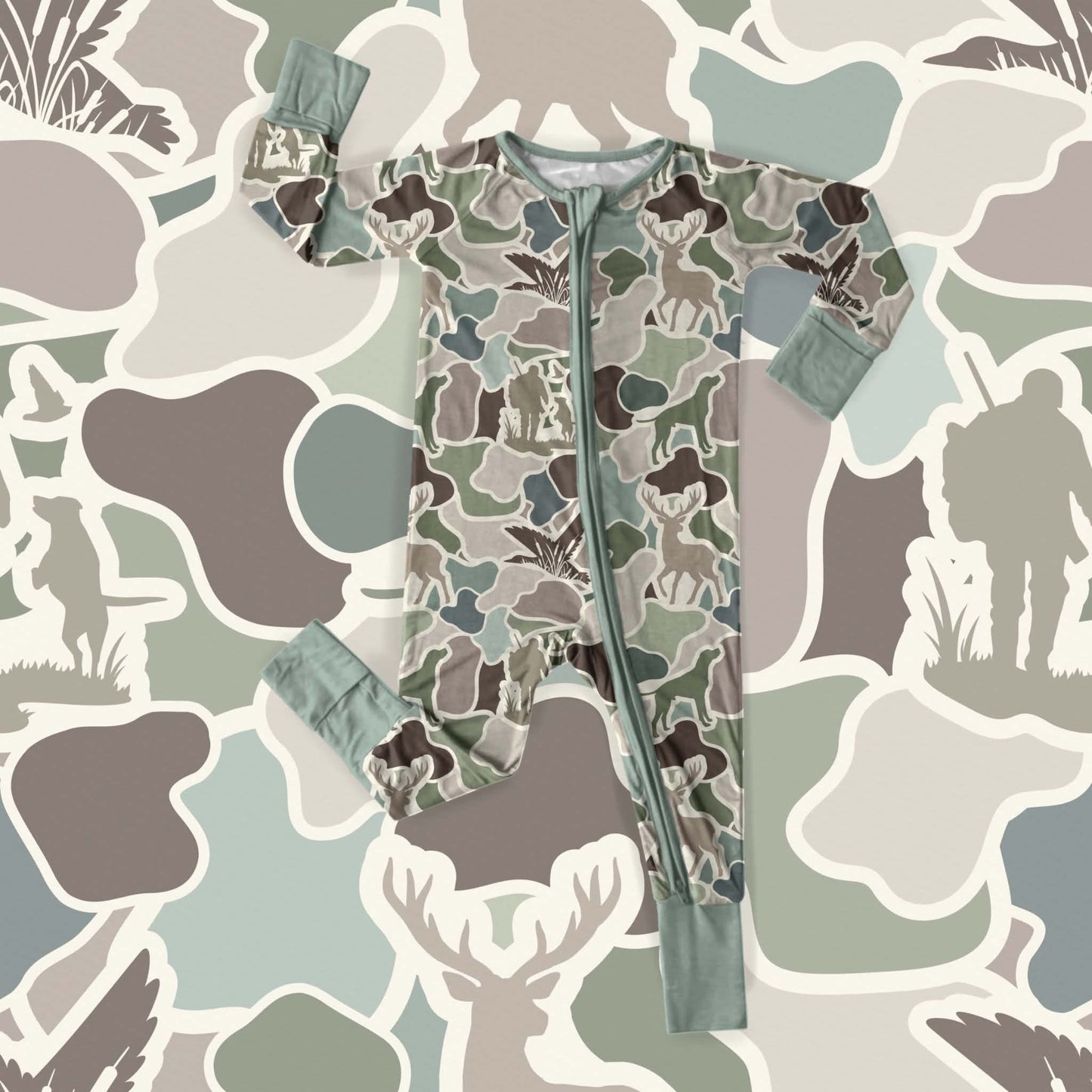 Preorder|Sage Brush Camo Zippy