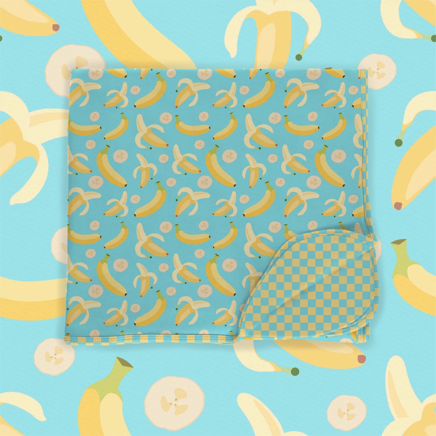 Preorder|Banana Chaos Double Layer Bamboo Blanket