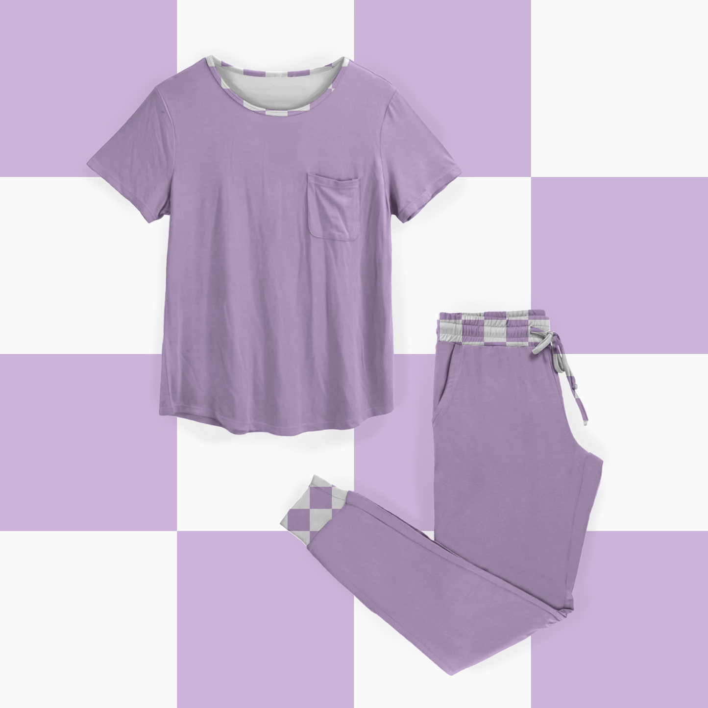 Preorder| Reverse Checks Snuggle Set