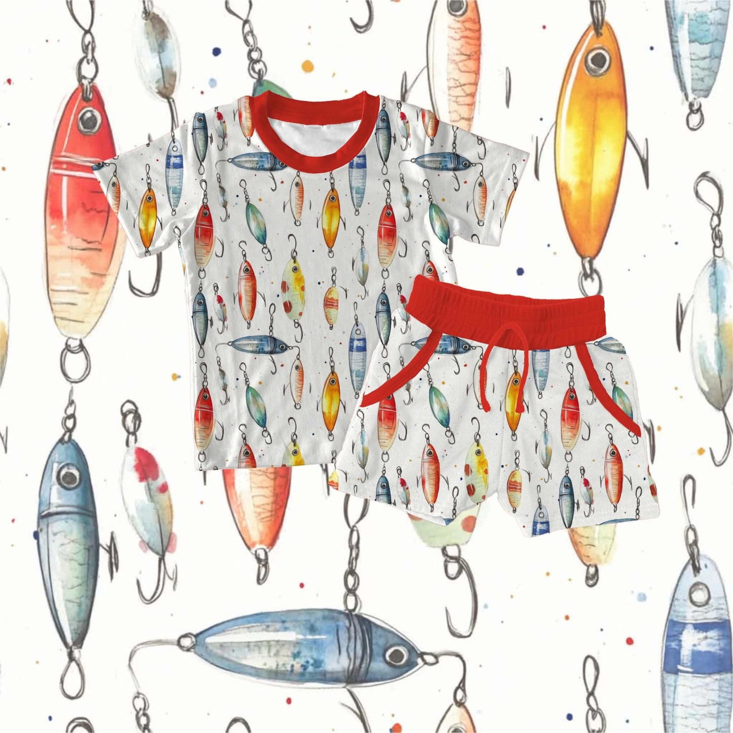 Preorder|Little Lures Daywear Short Set