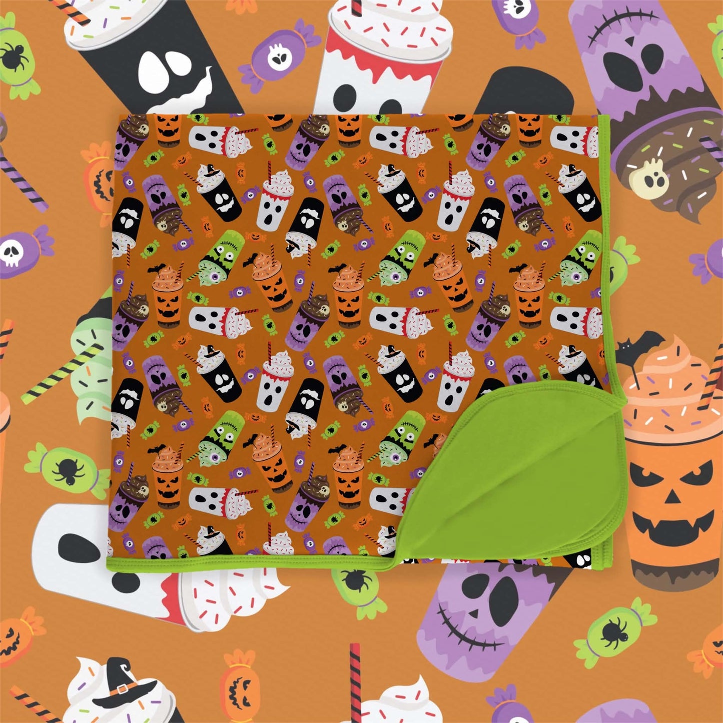 Preorder|Cozy Halloween: Part 1.1 Double Layer Bamboo Blanket