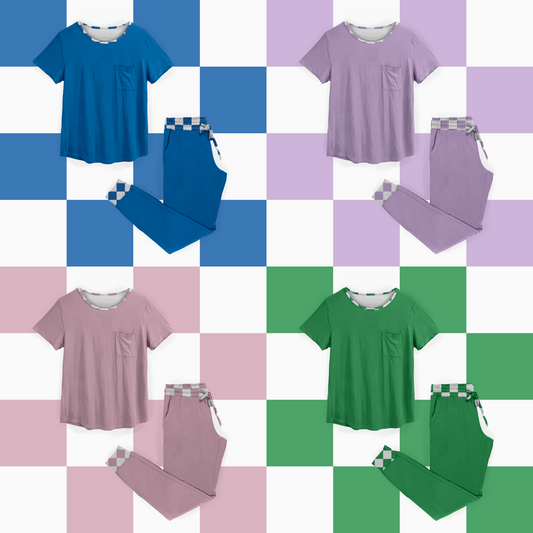 Preorder| Reverse Checks Snuggle Set