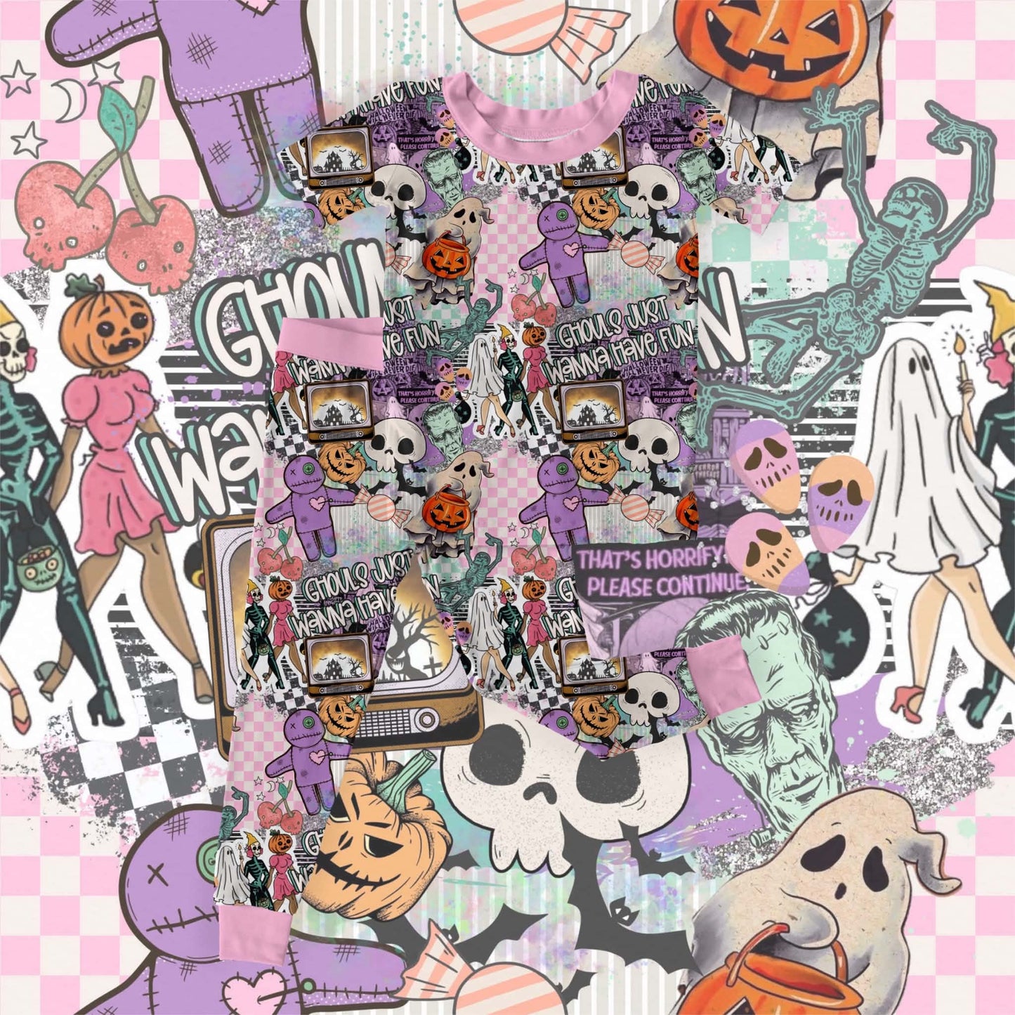 Preorder|Cozy Halloween: Part 1.2 PJ Set