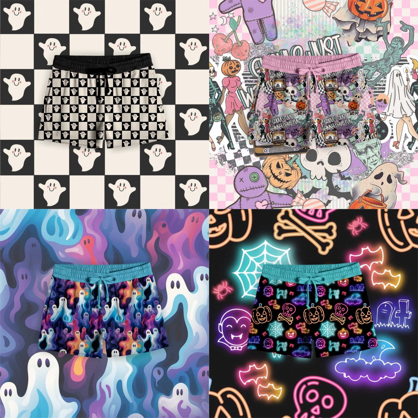 Preorder|Cozy Halloween: Part 1.2 Mom Shorts