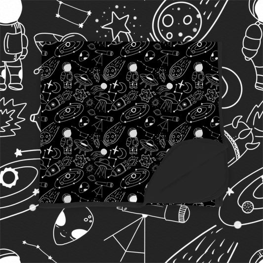 Preorder|Space Doodles Double Layer Bamboo Blanket