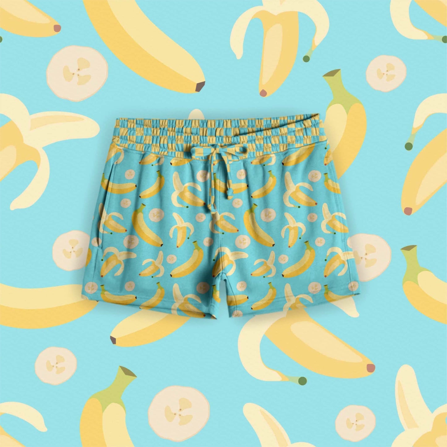 Preorder|Banana Chaos Mom Shorts