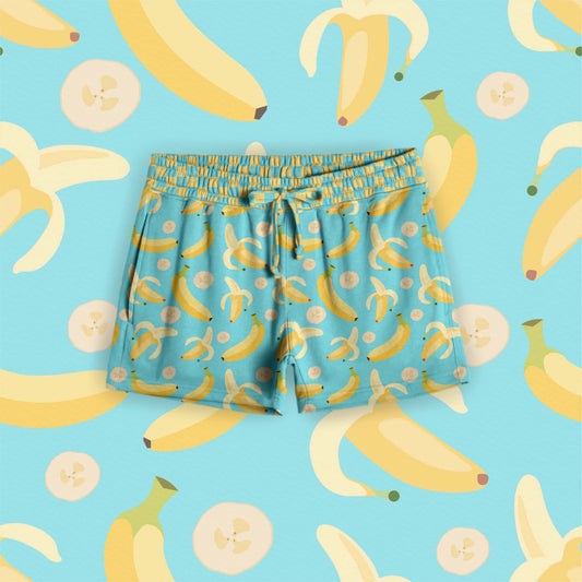 Preorder|Banana Chaos Mom Shorts