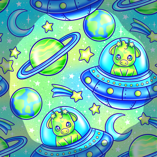 Space Cows: Adult Styles