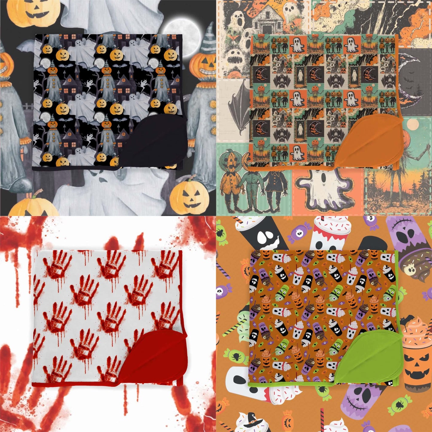 Preorder|Cozy Halloween: Part 1.1 Double Layer Bamboo Blanket