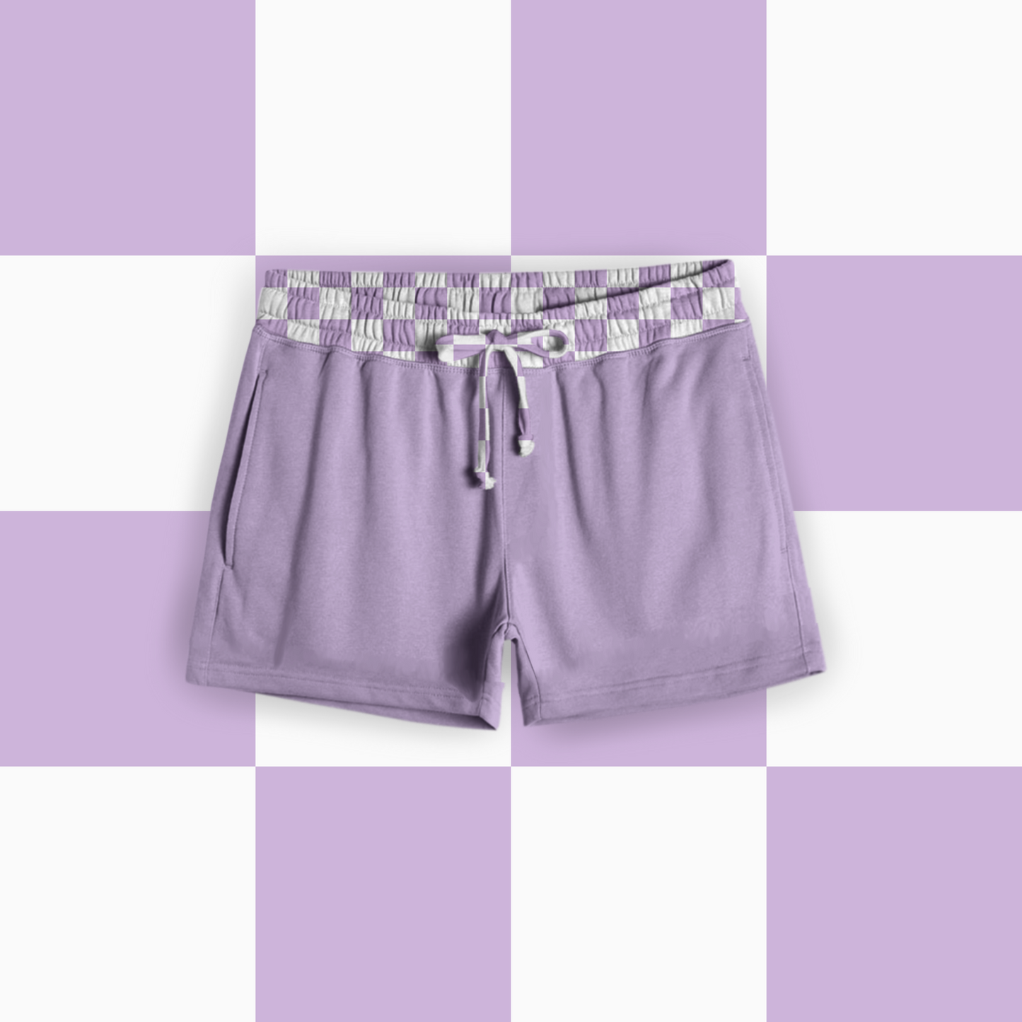 Preorder| Reverse Checks Mom Shorts