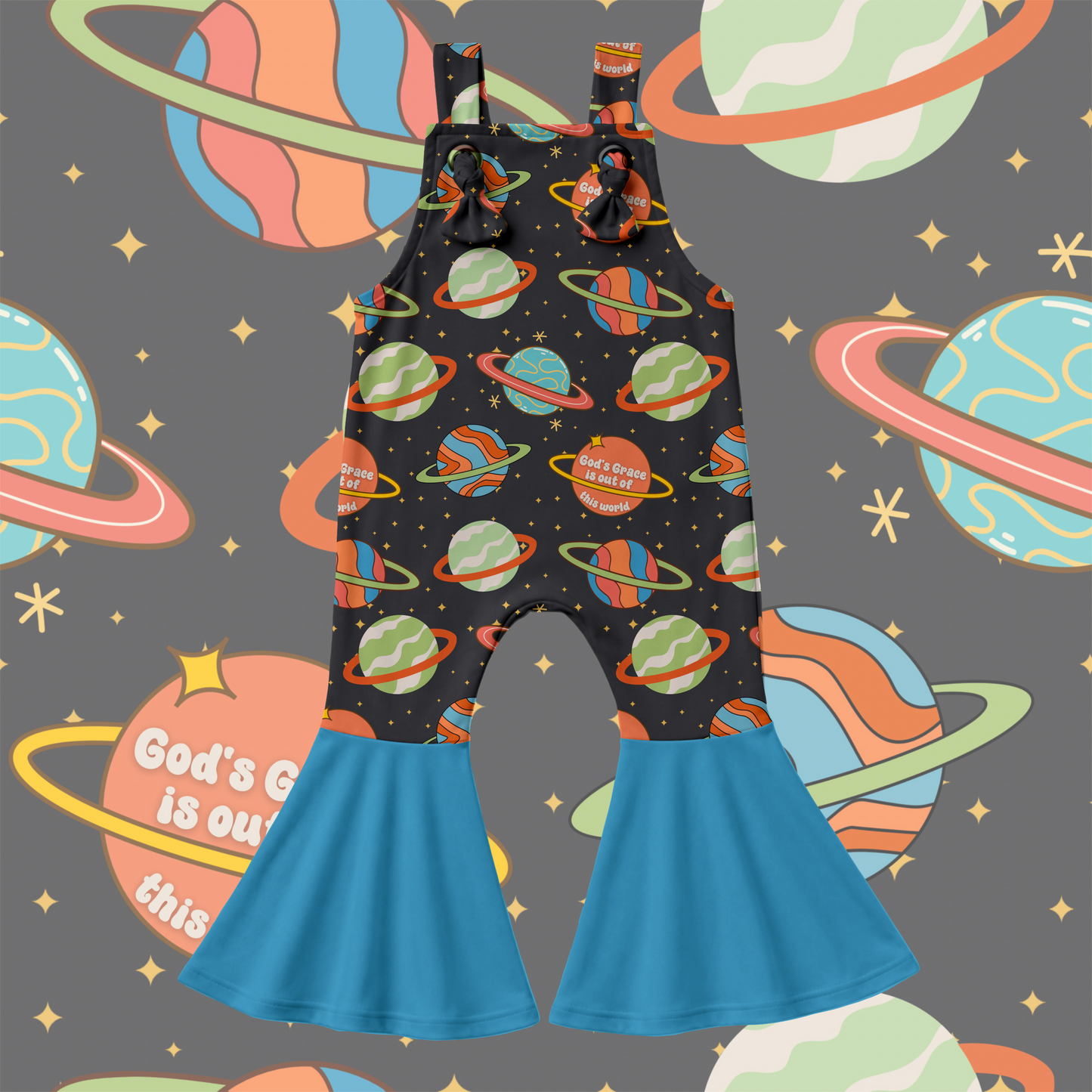 God's Grace Blue: Kids Styles