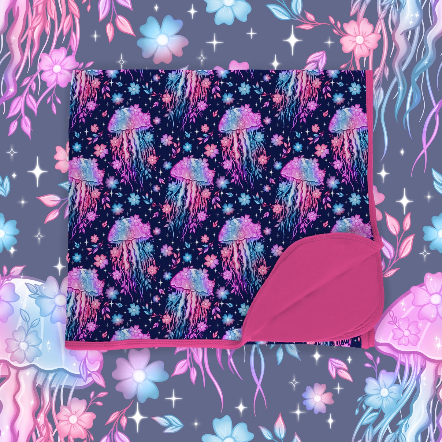 Floral Jellies: Blankets