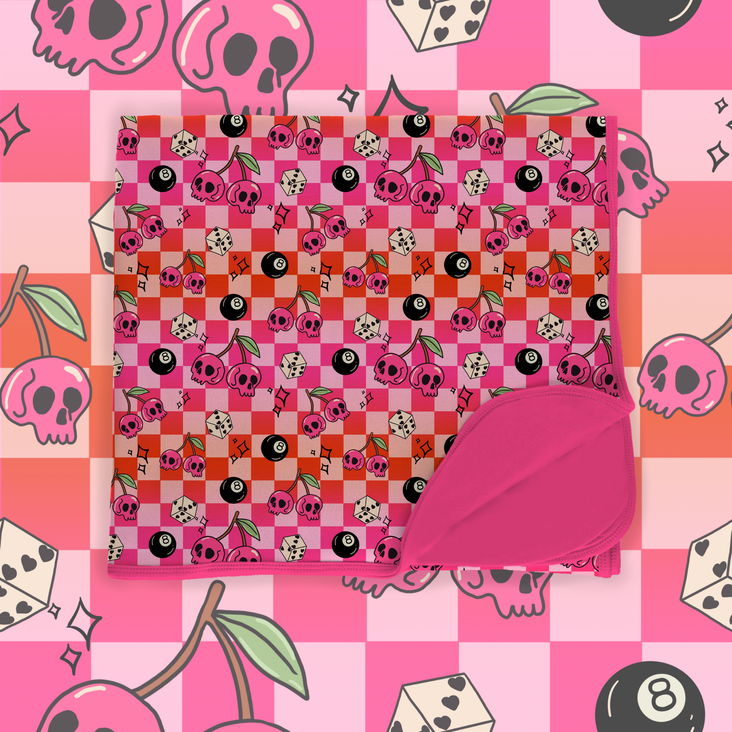 Skull Candy: Double Layer Bamboo Blanket