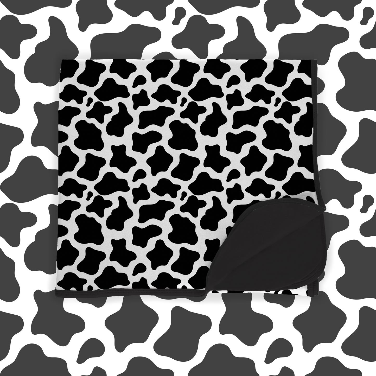Moo: Double Layer Bamboo Blanket