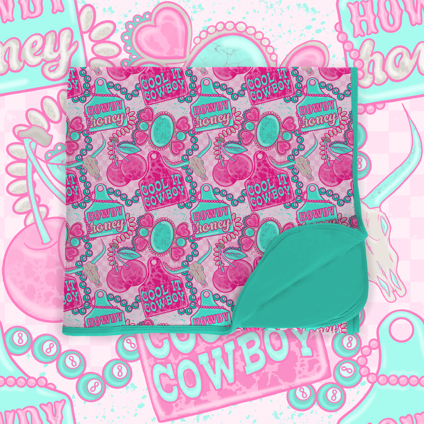 Cool It Cowboy: Double Layer Bamboo Blanket