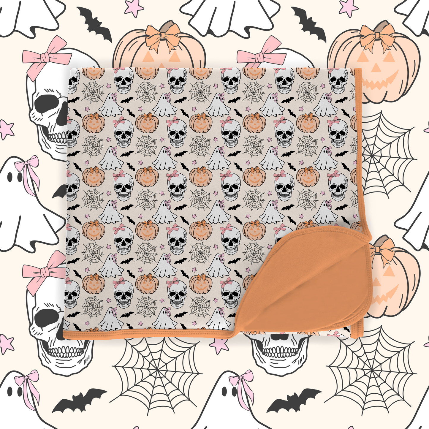 Totally Ghoul: Double Layer Bamboo Blanket