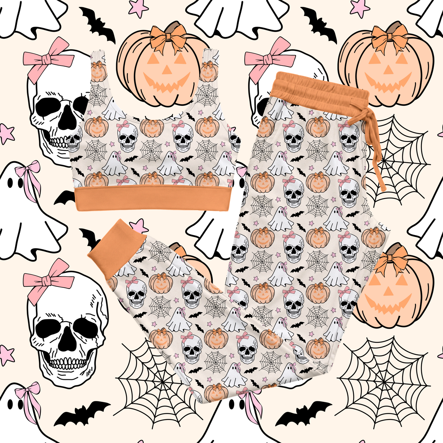 Totally Ghoul: Womens Bralette Set