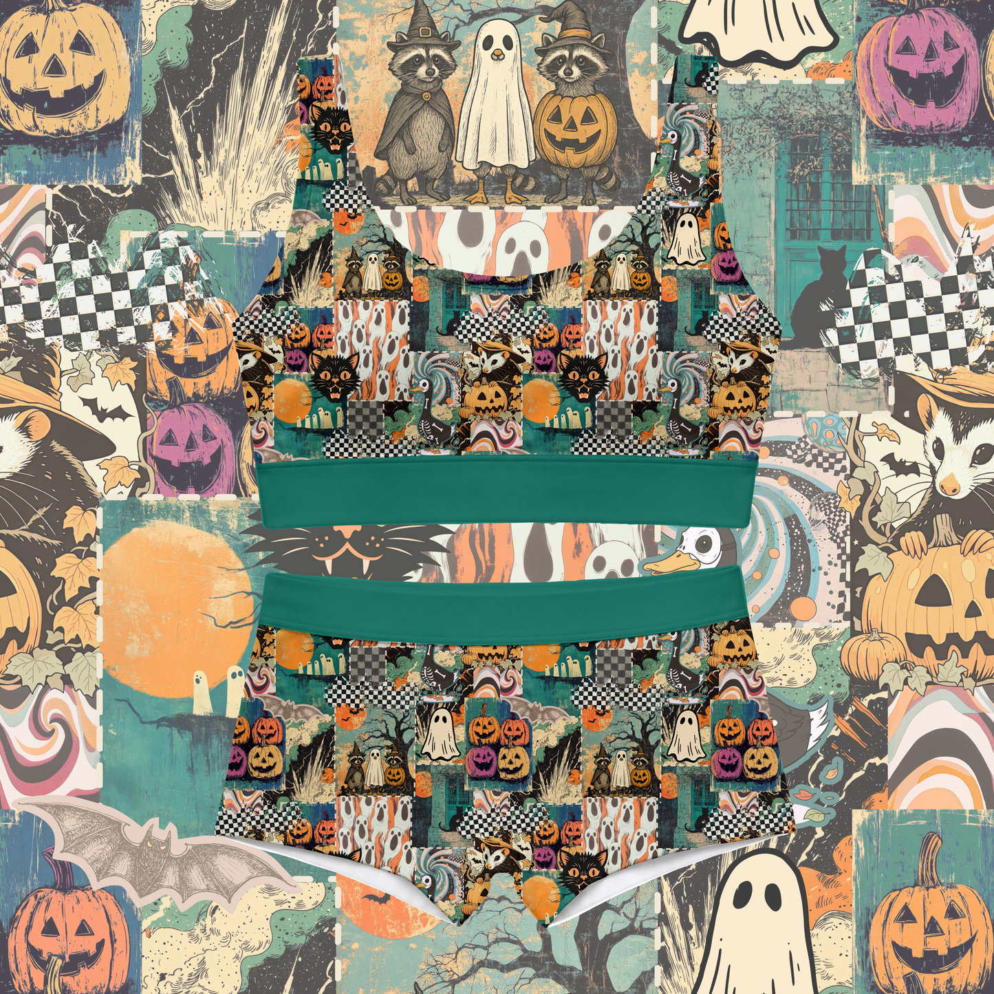 Vintage Halloween Night: Womens Intimate Set