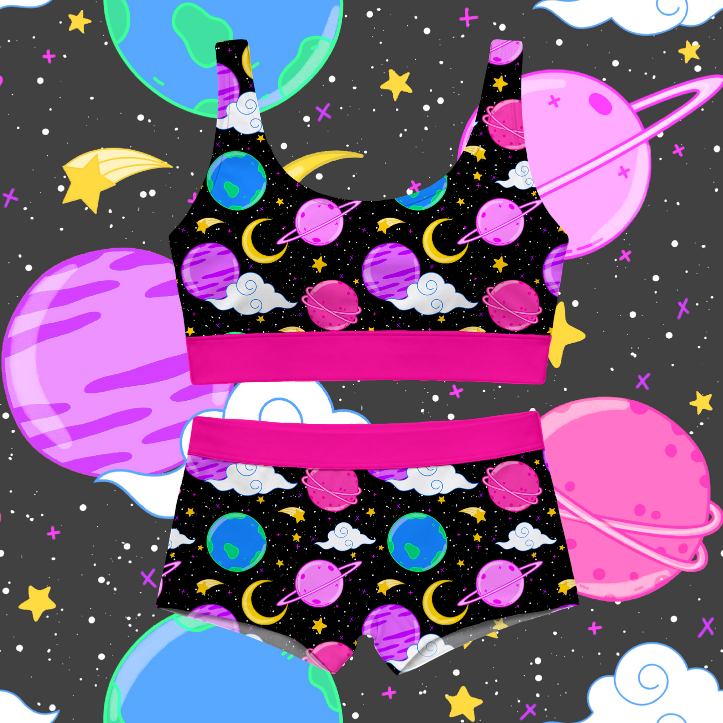 Cosmic Dreams: Womens Intimate Set