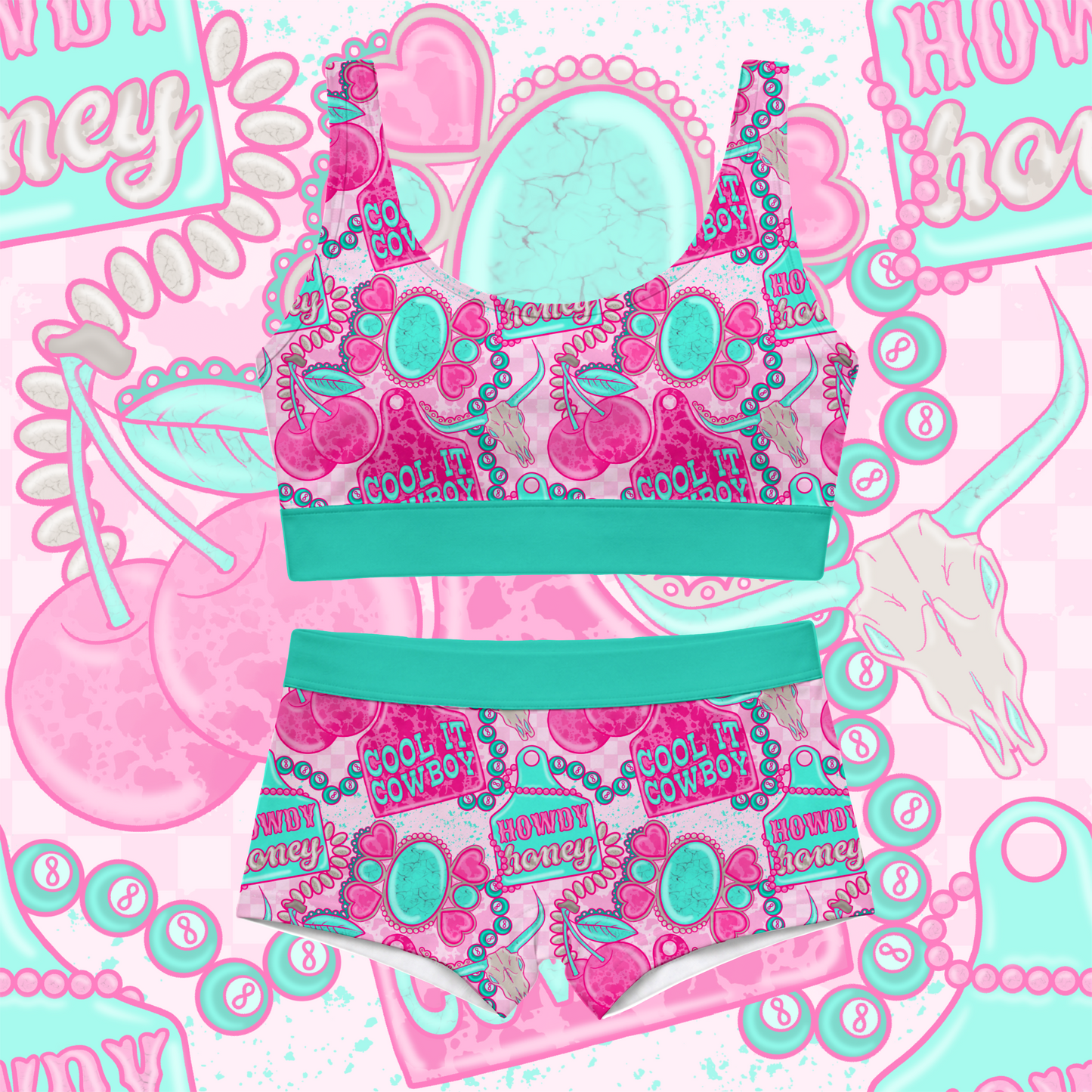 Cool It Cowboy: Womens Intimate Set