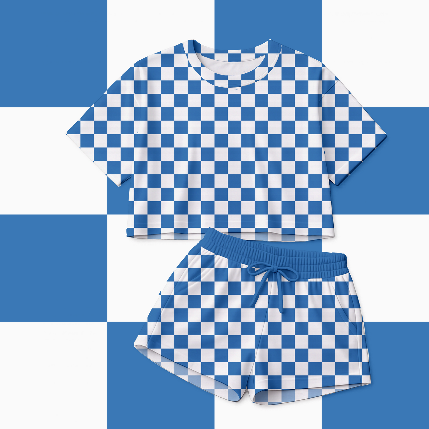 Preorder| Checks Oversized Lounge Set