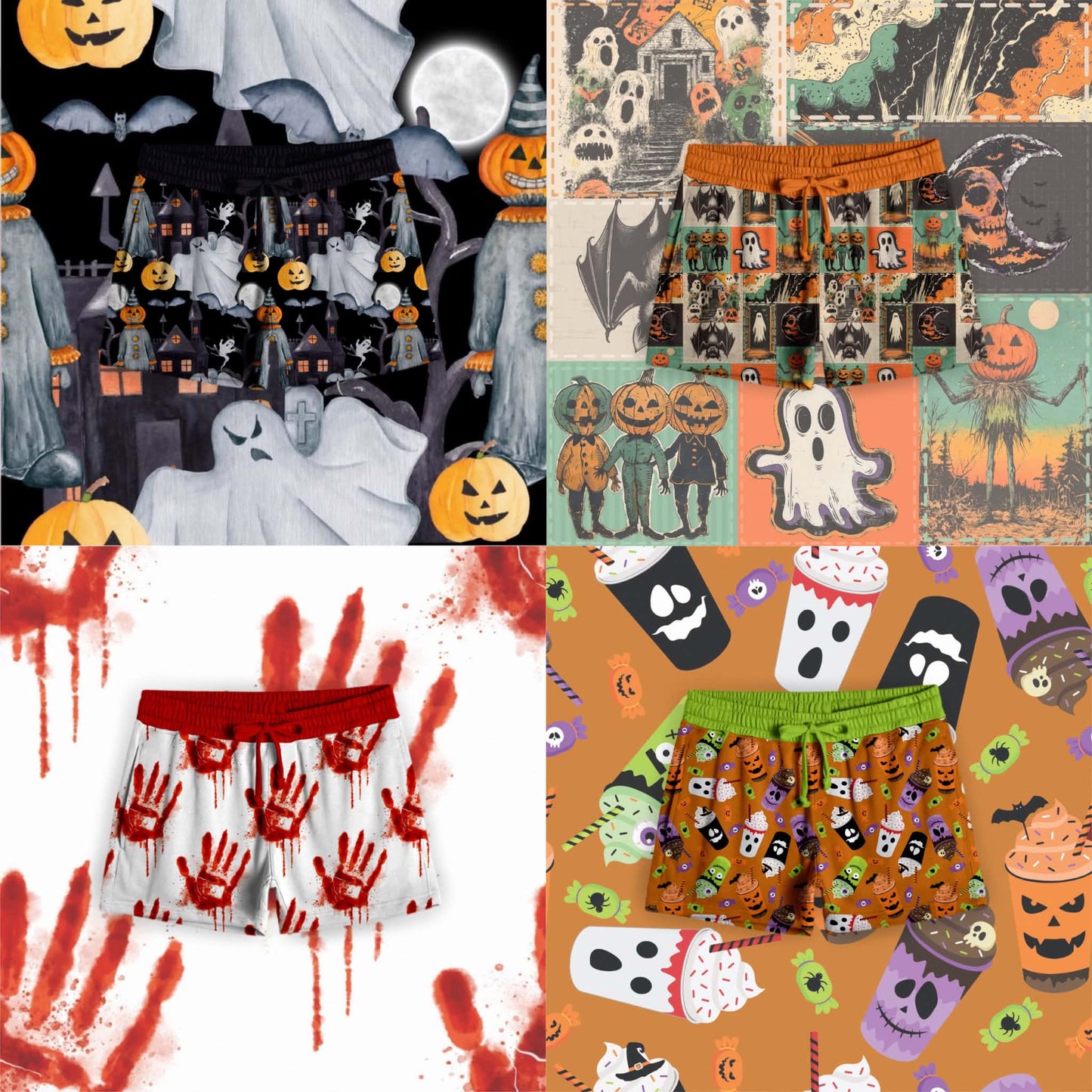 Preorder|Cozy Halloween: Part 1.1 Mom Shorts