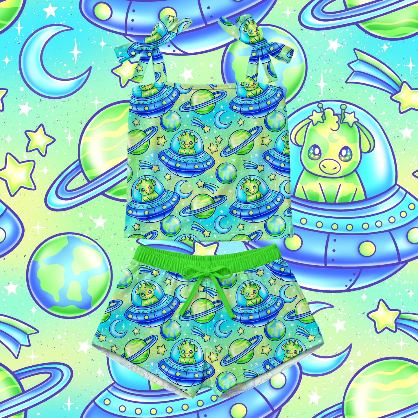 Space Cows: Kids Styles