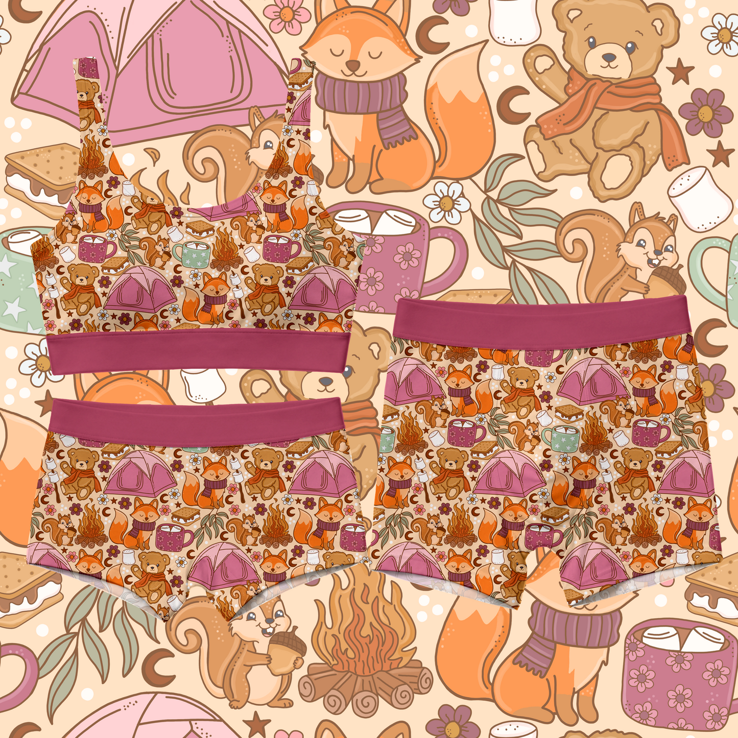 Campfire Cuties: Couples Set