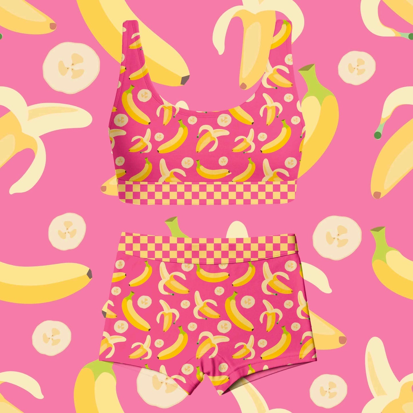 Preorder|Banana Chaos Make It Pink Couples Set
