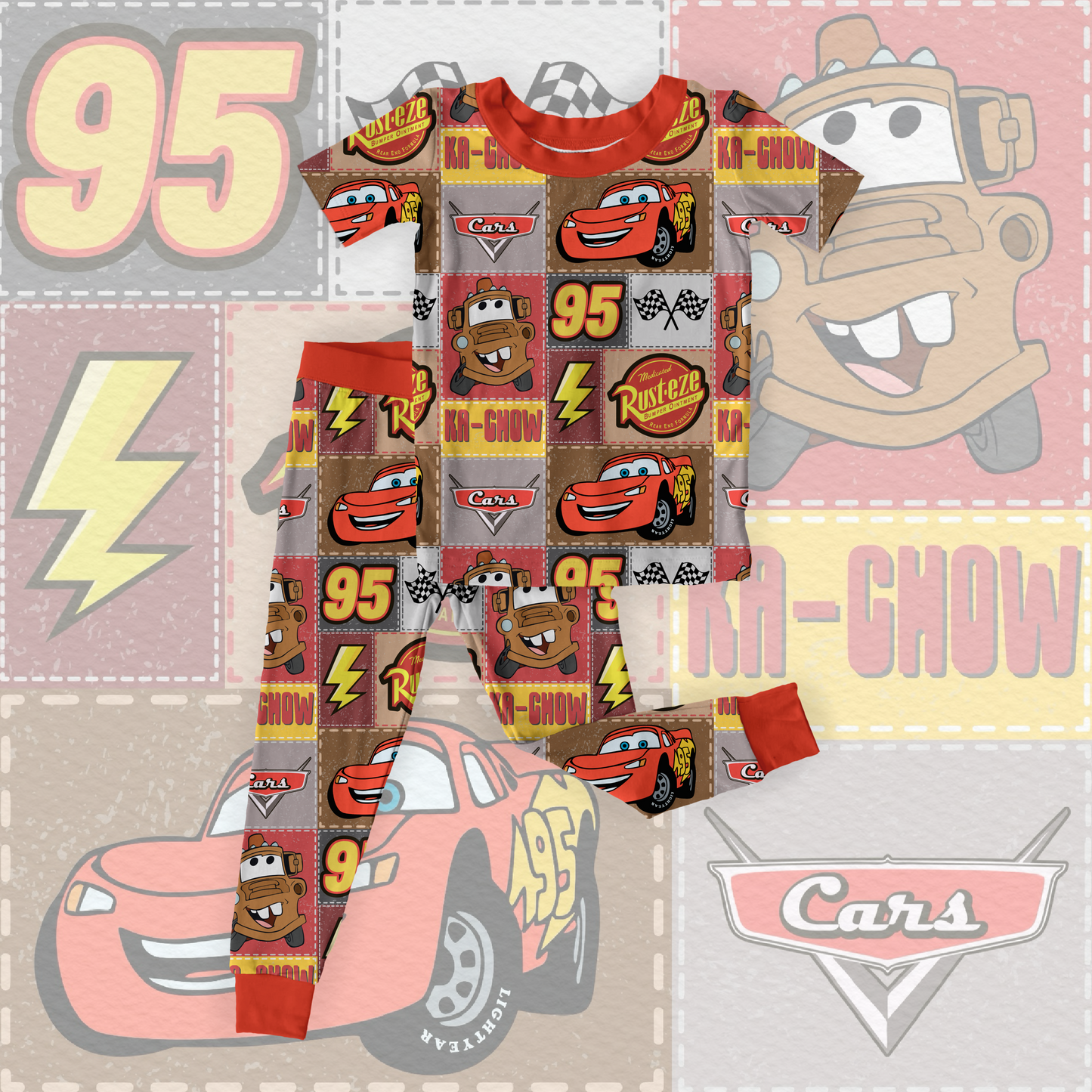 Preorder|Tractor Tipping PJ Set