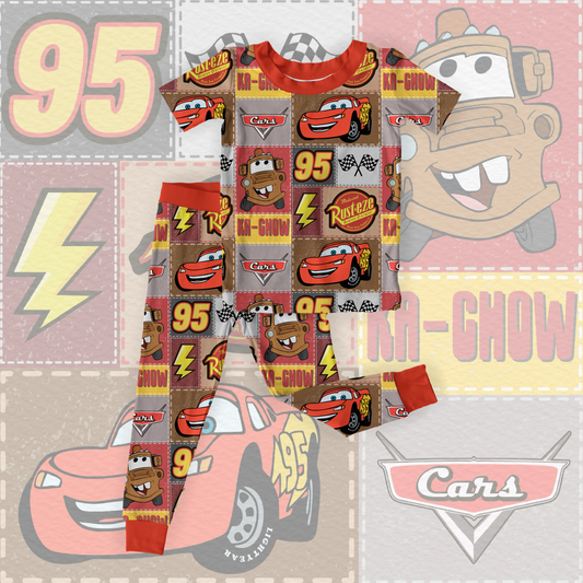 Preorder|Tractor Tipping PJ Set