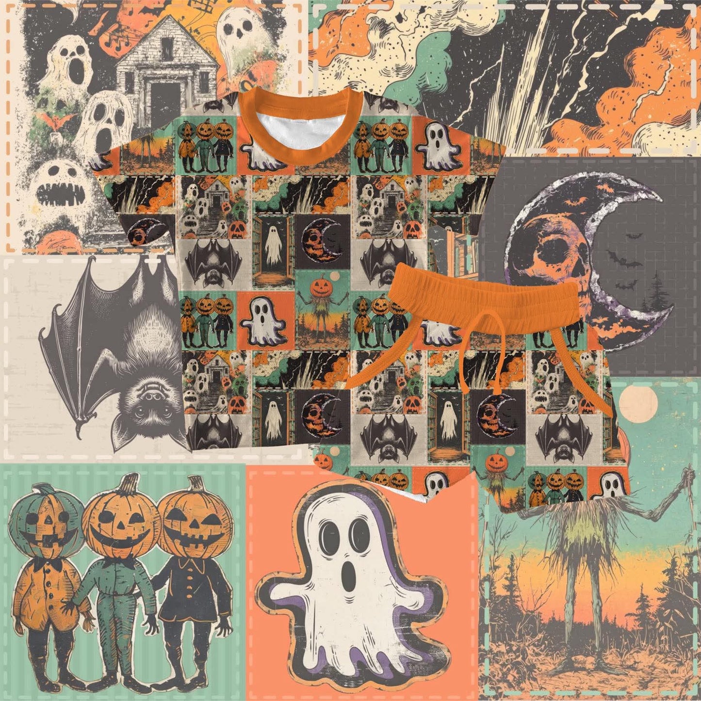 Preorder|Cozy Halloween: Part 1.1 Daywear Short Set